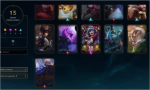 Conta lol Platina 2 19 skins alguns champs - League of Legends