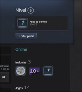 Conta steam 7 anos de serviço com CSGO, PUBG, E DBZ FIGHTERS