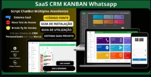 Saas Kanban com WhatsApp