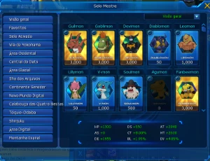 Conta Ladmo Omega - Digimon Masters Online