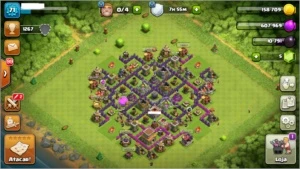 Conta de Clash of Clans