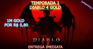Diablo 4 Gold - 1 Milhão - Temporada Dos Malignos - Blizzard