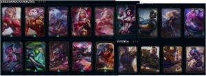 Conta com skins Raras, 78 skins ao todo. 138 champs. - League of Legends LOL