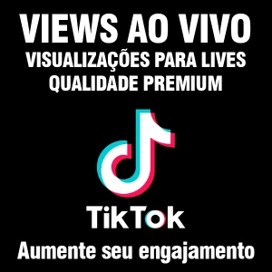 Viewers Tiktok - Views para lives ao vivo - Redes Sociais