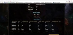 Conta LoL - Ouro 4 - Annie Hextec e + 40 skins, 84 campeões - League of Legends