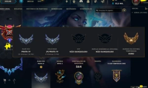 Conta De Lol Main Sup Senna M7 - League of Legends