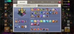 CONTA CV14 SEMIFULL COM SKIN LENDÁRIA + PASSE INCLUSO - Clash of Clans