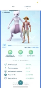 Pokémon go lv38