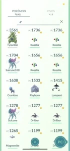 Pokémon go lv38