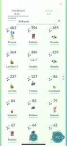 Pokémon go lv38