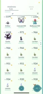 Pokémon go lv38