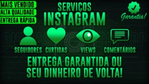 Seguidores Instagram+Curtidas E Views (Mundiais/Br+Garantia) - Redes Sociais