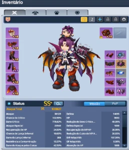Conta GCC Endgame | Kallia 1.7KK | 5 Chars 1KK+ | C-Card1775 - Grand Chase