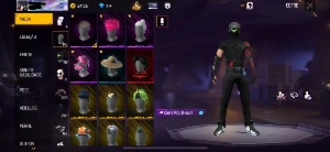 Conta Free Fire Full Naruto + Demon Slayer + 3 Punhos + Skin