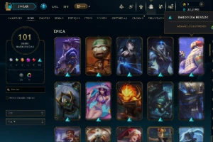 conta league of legends Nvl 397 LOL