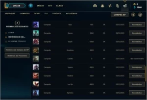 Conta ouro 4 com 26 Champs e 4 Skins - League of Legends LOL