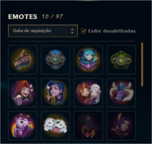 Conta diamante 2, MMR e emote MESTRE league of legends lol
