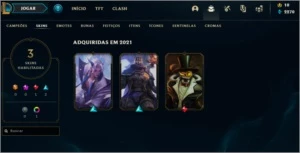 Conta diamante 2, MMR e emote MESTRE league of legends lol