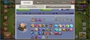 Centro de vila 11 - Vila show - Clash of Clans