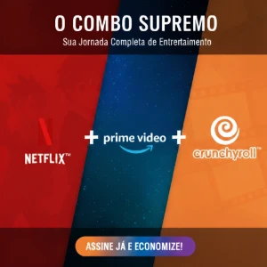 Netflix+Prime+Crunchy-Premium 30 Dias(Entrega automática) - Assinaturas e Premium