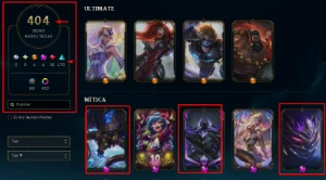 Main Sup 400 Skin Mono Thresh/lulu/sona[valor Desapego] - League of Legends LOL