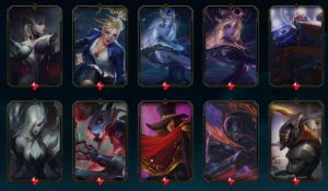 Main Sup 400 Skin Mono Thresh/lulu/sona[valor Desapego] - League of Legends LOL