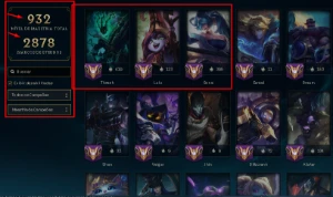 Main Sup 400 Skin Mono Thresh/lulu/sona[valor Desapego] - League of Legends LOL