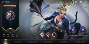 Conta Wild Rift Diamante II - League of Legends: Wild Rift LOL WR