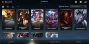Conta Wild Rift Diamante II - League of Legends: Wild Rift LOL WR