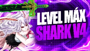 BLOX FRUITS > 🦈RAÇA V4 SHARK + 👊GODHUMAN + LVL MAX