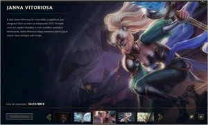 Conta LOL C/ JANNA VITORIOSA + KAYLE JUÍZA + Conta Valorant - League of Legends