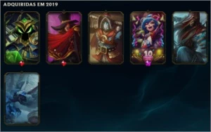 Conta de lol Prata 2 com 14 skins - League of Legends