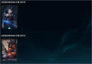 Conta de lol Prata 2 com 14 skins - League of Legends