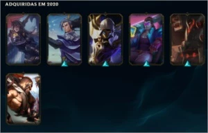 Conta de lol Prata 2 com 14 skins - League of Legends