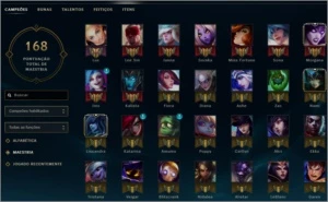 Conta League of Legends - GOLD + Campeões e 30 Skins+ Top LOL