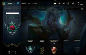CONTA PLATINA 1 SMURF - League of Legends LOL