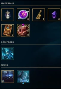 CONTA PLATINA 1 SMURF - League of Legends LOL