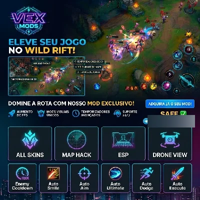 MAP HACK Wild Rift Premium - Diário - League of Legends: Wild Rift LOL WR
