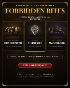 Divine Orb · Headhunter · Mageblood | Forbidden Rites PoE2 - Path of Exile 1 e 2