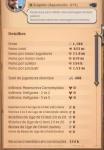 Conta albion online focada em tank - Outros