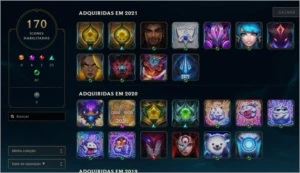 CONTA BARATA LEAGUE OF LEGENDS LOL