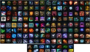 110 campeões/154 skins gold s4/s5/s6/s7 SKINS RARAS - League of Legends LOL