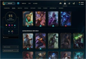 Conta Challenger - League of Legends LOL