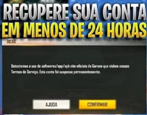 Desbanidor De Conta Desbani A Conta Em Menos De 48Horas.💢 - Free Fire