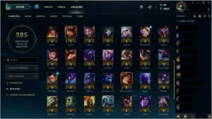 Conta de League of Legends - LvL 75 - Prata - 64 Campeões. LOL