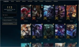 Conta de LoL Baratinha. - League of Legends