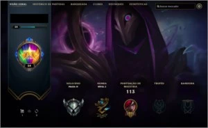 Conta de LoL Baratinha. - League of Legends