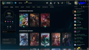 VENDA DE CONTA DO LOL LV 413 - League of Legends