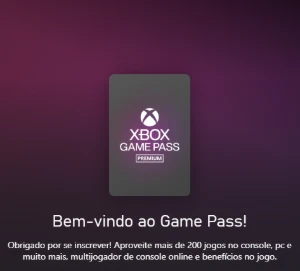 Xbox Game Pass Premium — 1 Mês de Xbox Game Pass Premium - Assinaturas e Premium