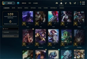 CONTA PLATINA 2 COM RP GRÁTIS! - League of Legends LOL